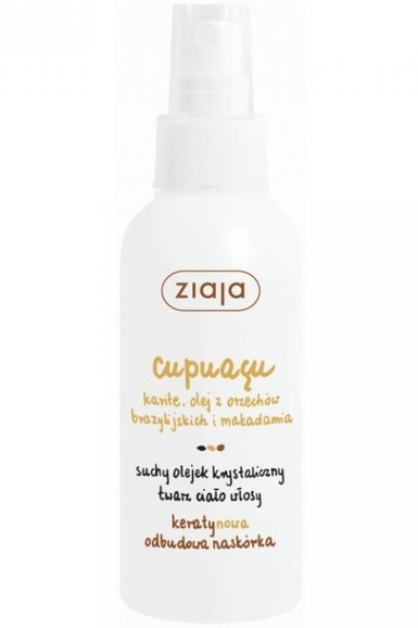 Krystalický suchý olej ve spreji ZIAJA Cupuacu 100 ml Krystalický suchý olej ve spreji ZIAJA Cupuacu 100 ml
