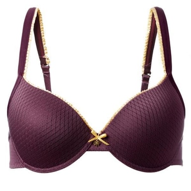 Bezešvá podprsenka vyztužená CHIC MEGAN Prune Seamless Padded švestková Bezešvá podprsenka vyztužená CHIC MEGAN Prune Seamless Padded švestková