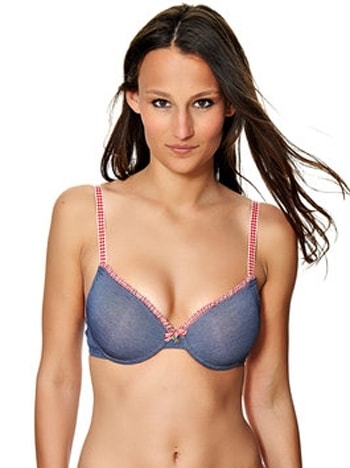 Vyztužená podprsenka s kosticí CHIC Suzy Seamless Padded ála Denim Vyztužená podprsenka s kosticí CHIC Suzy Seamless Padded ála Denim