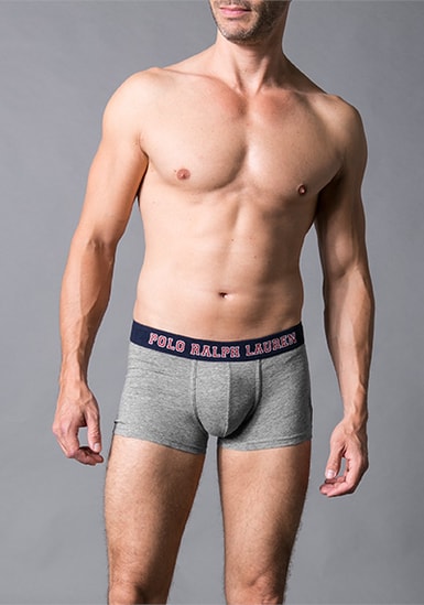 Pánské boxerky POLO RALPH LAUREN šedé Pánské boxerky POLO RALPH LAUREN šedé