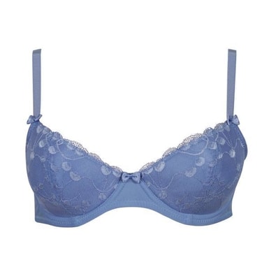 Vyztužená podprsenka s kosticí CHIC Sue Padded modrá Vyztužená podprsenka s kosticí CHIC Sue Padded modrá