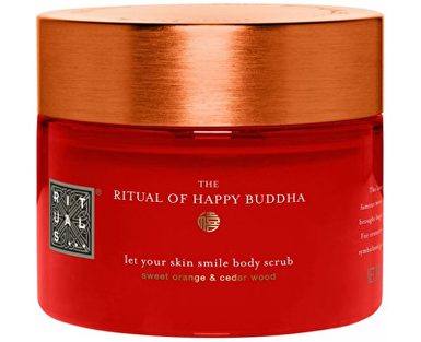 Tělový peeling RITUALS Happy Buddha s obsahem cukru (Sugar Body Scrub) 375 g Tělový peeling RITUALS Happy Buddha s obsahem cukru (Sugar Body Scrub) 375 g